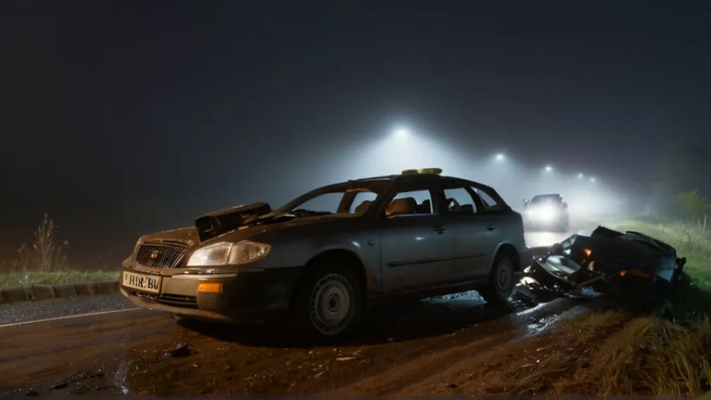 Accident mortal în Hessa: Două persoane și-au pierdut viața într-o coliziune frontală