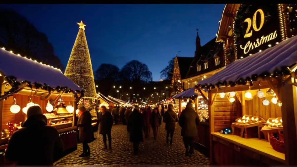 Piața de Crăciun din Rostock: Sărbătoare cu accent pe producătorii locali