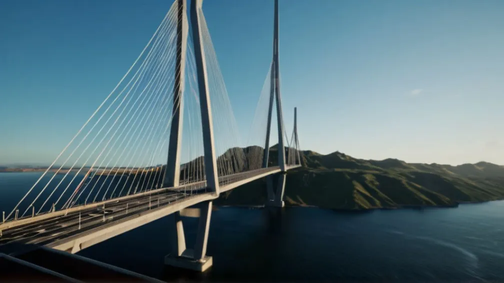 China Inaugurează Cel Mai Lung Pod Cu Cabluri Suspendate Din Lume