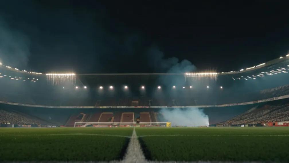 Ultras Eintracht Frankfurt, scandal la Koln: Incidente cu rachete pe teren și bătaie după meci