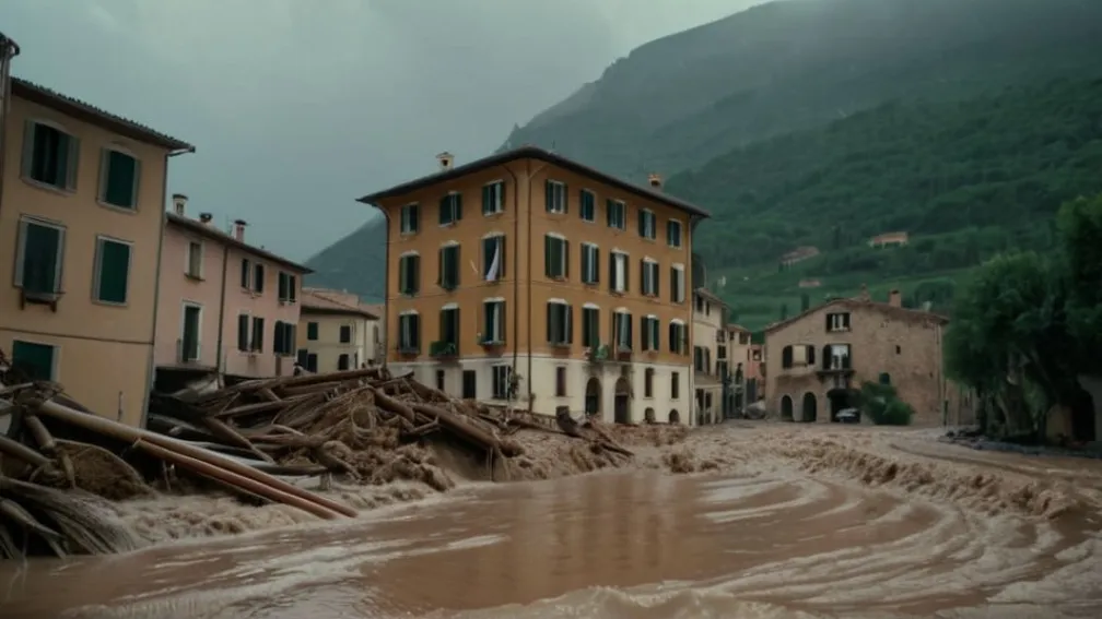 Inundații devastatoare în Italia: Negustor german de delicatese moare în urma viiturii