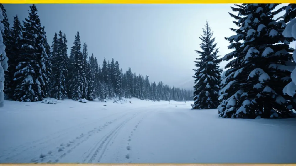 Iarnă timpurie: „Expresul Polar” aduce până la 20 de centimetri de zăpadă