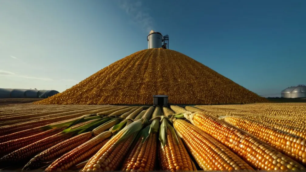 Cel mai mare munte de porumb din Europa: O soluție energetică verde în Schleswig-Holstein