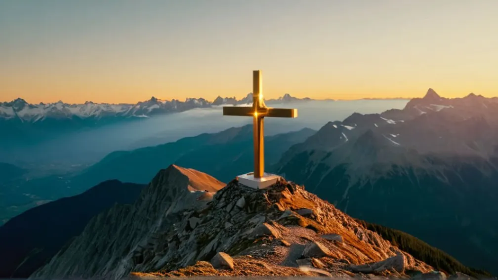 Crucea de Vârf de pe Zugspitze, Demontată pentru Restaurare din Cauza Autocolantelor