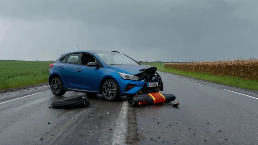 Accident Mortal la Wilsum: Motociclistul a decedat după coliziunea cu o mașină