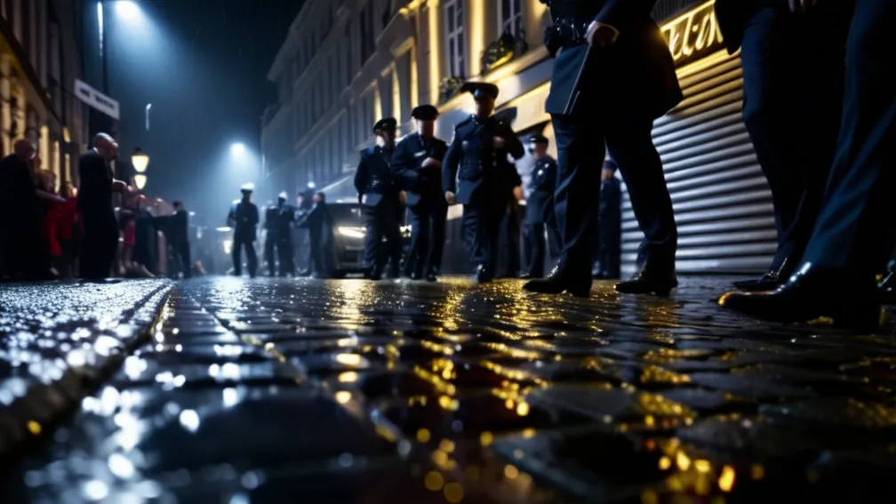 Scandal violent în fața unui club din Mainz: Agresorul, scos afară pentru hărțuire, a atacat cu o lanternă