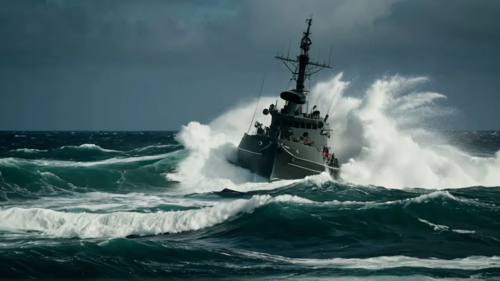 Fregată norvegiană scufundată în timpul exercițiilor NATO după impactul unei torpile