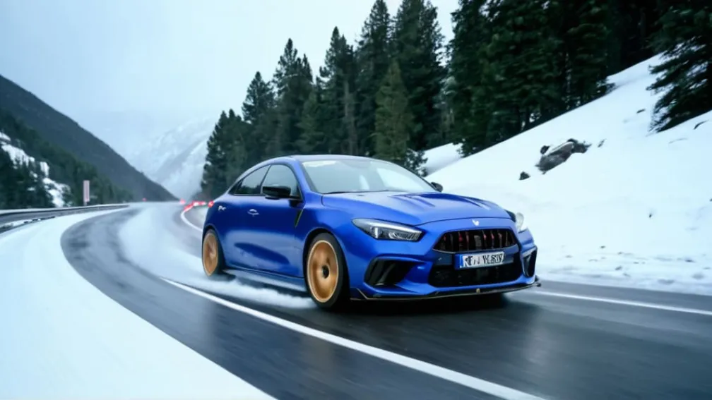 Drifturi periculoase: Haos pe zăpadă provocat de șoferi în Oberwiesenthal