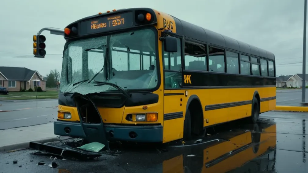 Tragedie în Stolberg: Un șofer de 27 de ani din Aachen a murit într-un accident cu un autobuz