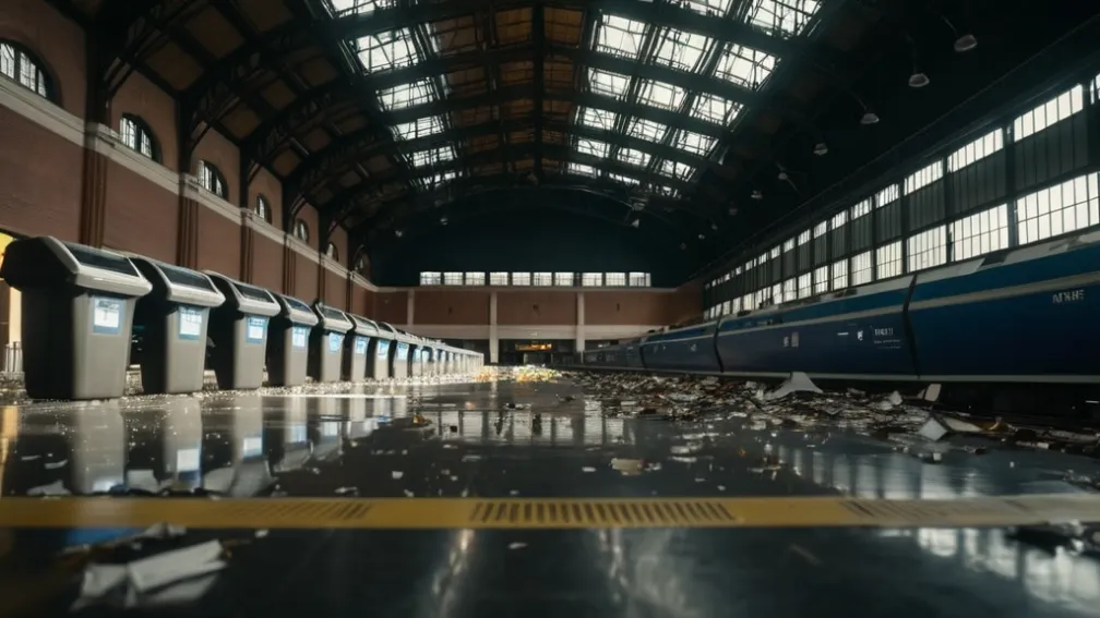 Bătălie de Huligani în Gara Centrală din Köln: Peste 600 de fani Schalke și Dortmund s-au confruntat violent