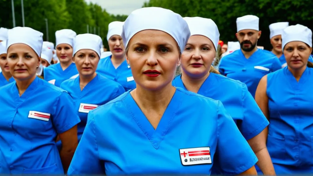 Proteste în spitalele germane: Asistenții medicali, supraîncărcați cu sarcini de curățenie