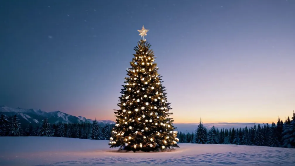 Uli Hoeneß a iluminat bradul său de Crăciun de 30 de metri: O tradiție care aduce lumină și speranță în Bavaria