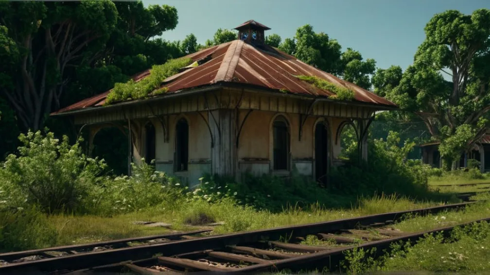 Gară veche scoasă la licitație în Germania: Oportunitate rară la doar 19.000 de euro