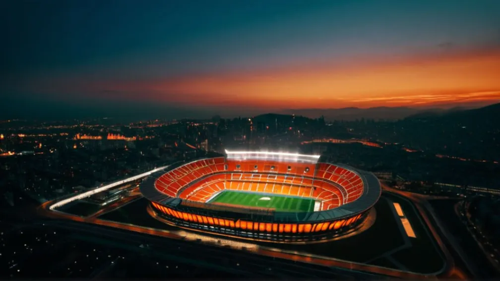 De ce se iluminează BayArena în portocaliu? Un mesaj puternic împotriva violenței