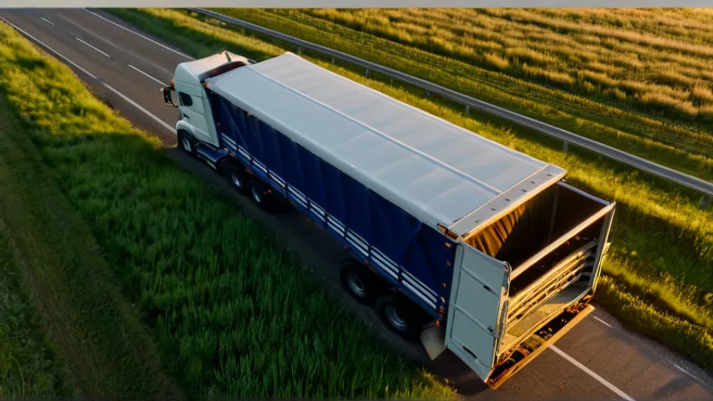 Accident pe autostrada A49: Un camion cu porci s-a răsturnat, animalele au evadat