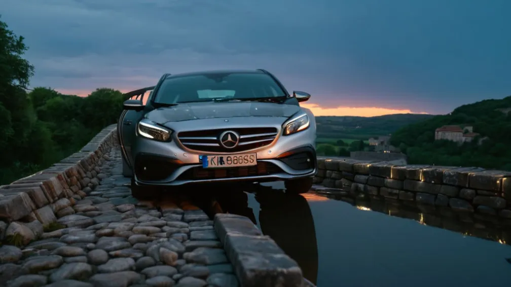 O femeie în vârstă (80 de ani) nu a fost rănită după ce mașina sa s-a răsturnat în Bad Kreuznach