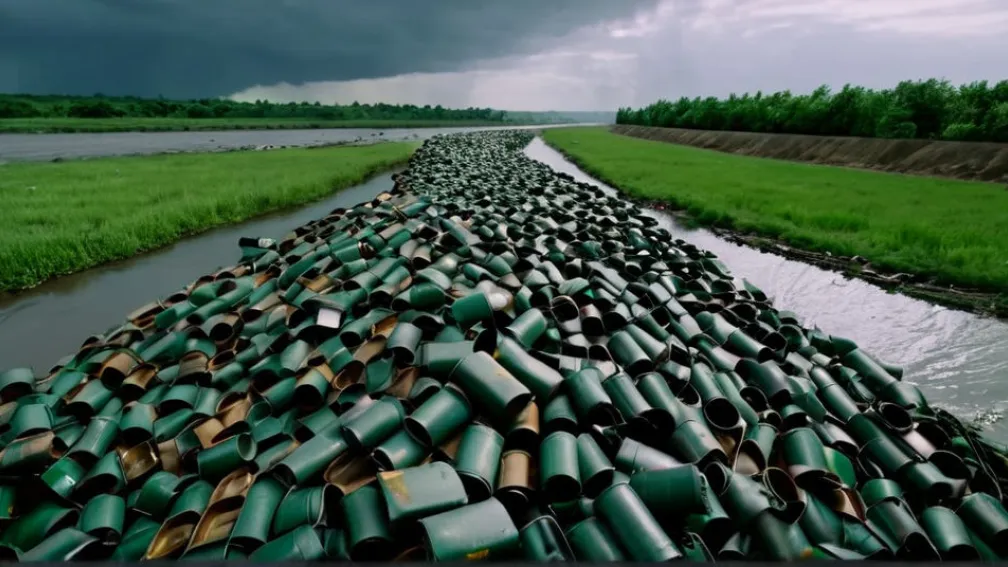 Munte de Gunoi Ilegal în Oxfordshire: Anglia Șocată de Depozitul de Deșeuri de Lângă Râu