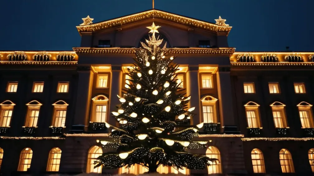 Pomul de Crăciun al Parlamentului din Berlin: O poveste cu peripeții și un final fericit