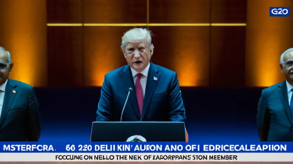 Puncte cheie ale summitului G20