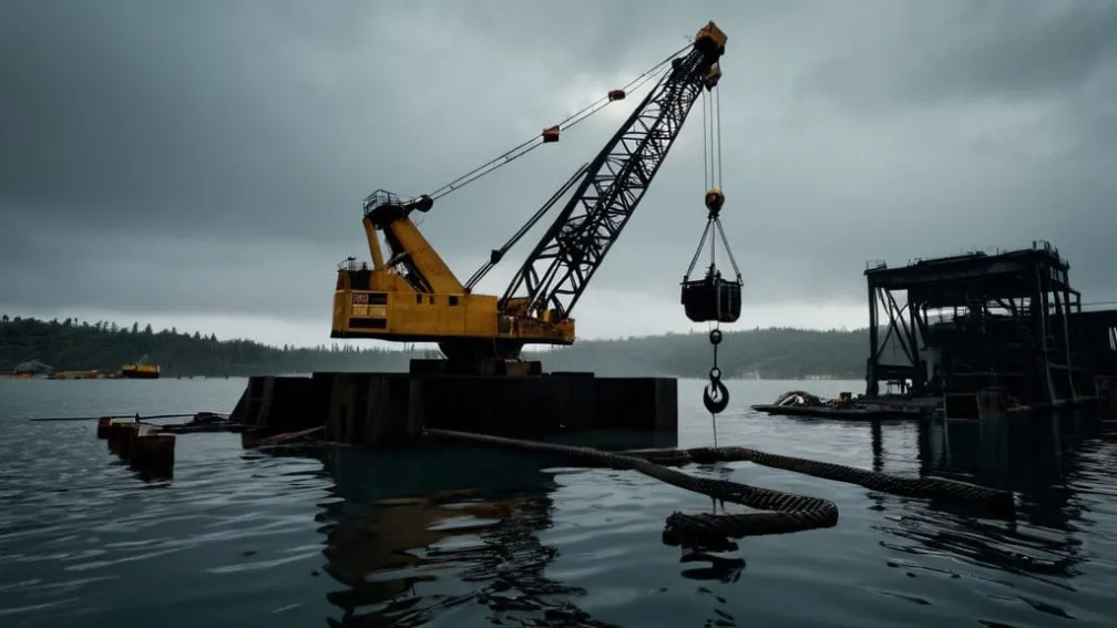 Tragedie în portul Everett: O macara uriașă s-a prăbușit, doi morți