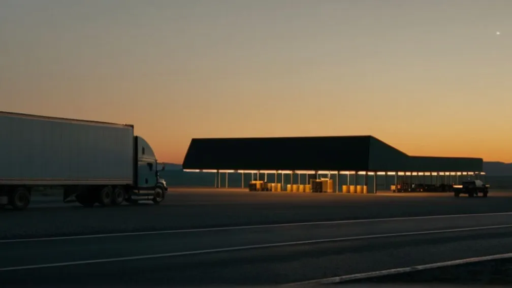 Tragedie pe autostradă: Un șofer de TIR a fost călcat mortal într-o parcare de pe A9