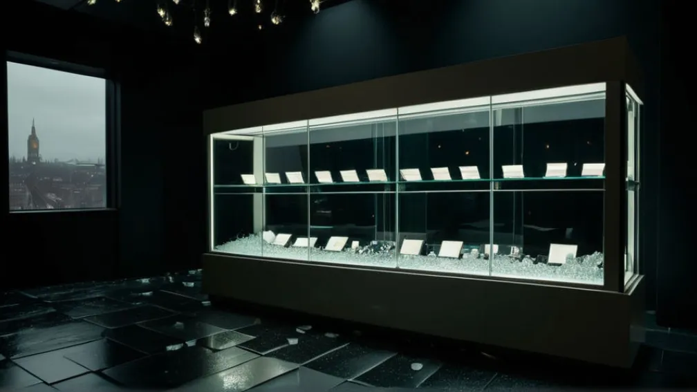 Atac brutal la o bijuterie din Kiel: Hoții au furat bijuterii de aur în valoare de 200.000 de euro