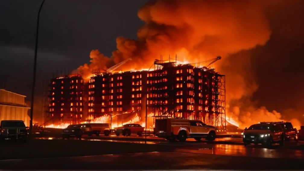 Infernul din Hong Kong: 44 de morți și sute de dispăruți într-un incendiu masiv, trei arestați