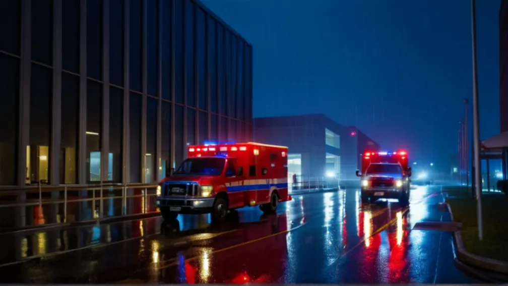 Poliția păzește spitalul cu arme automate după un schimb de focuri în Pinneberg