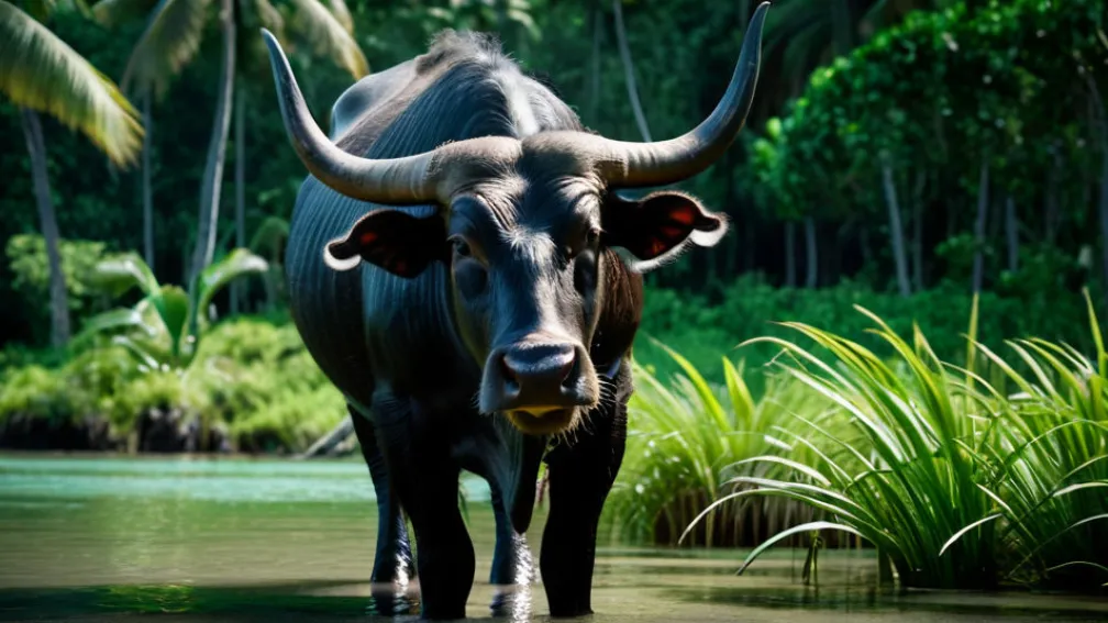 Poliția Braziliană Patrulează Insulele Călare pe Bivoli