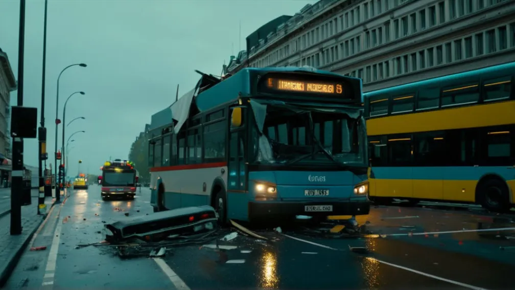 Tragedie în Stockholm: Autobuzul a intrat într-o stație, trei morți și trei răniți