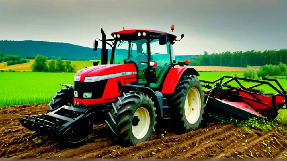 Accident grav cu tractor în Germania: Șoferul și un pasager de 13 ani, răniți grav