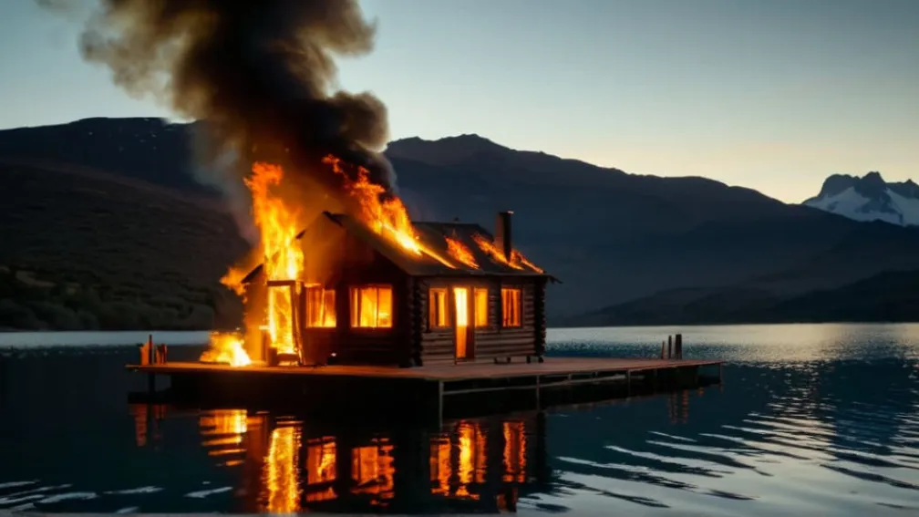 Cabana fostului șef BILD, Kai Diekmann, a ars în Patagonia