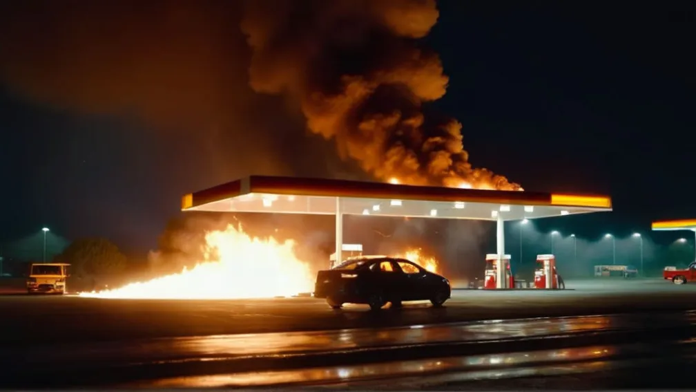 Fost campion de box acuzat de viol și incendierea unei benzinării