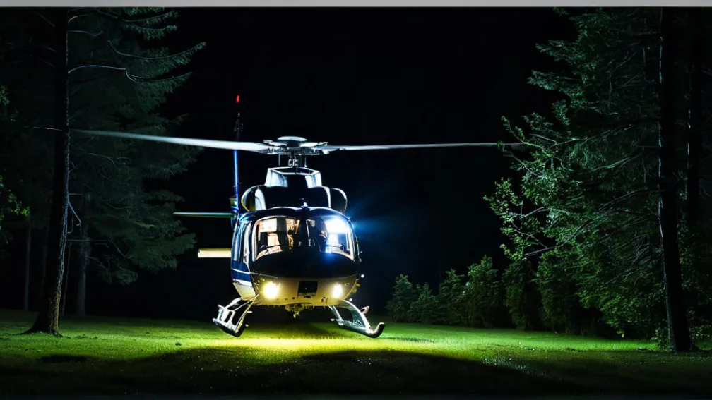 Poliția din Hanovra a arestat trei spărgători suspectați după o urmărire cu elicopterul