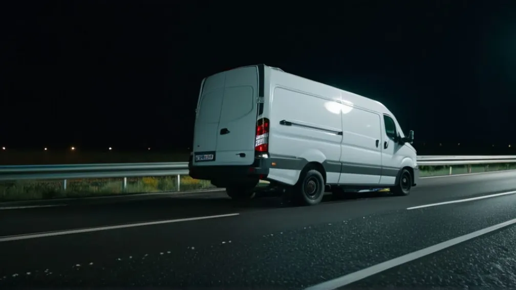 Accident grav în Brandenburg: O furgonetă s-a răsturnat pe autostrada A10