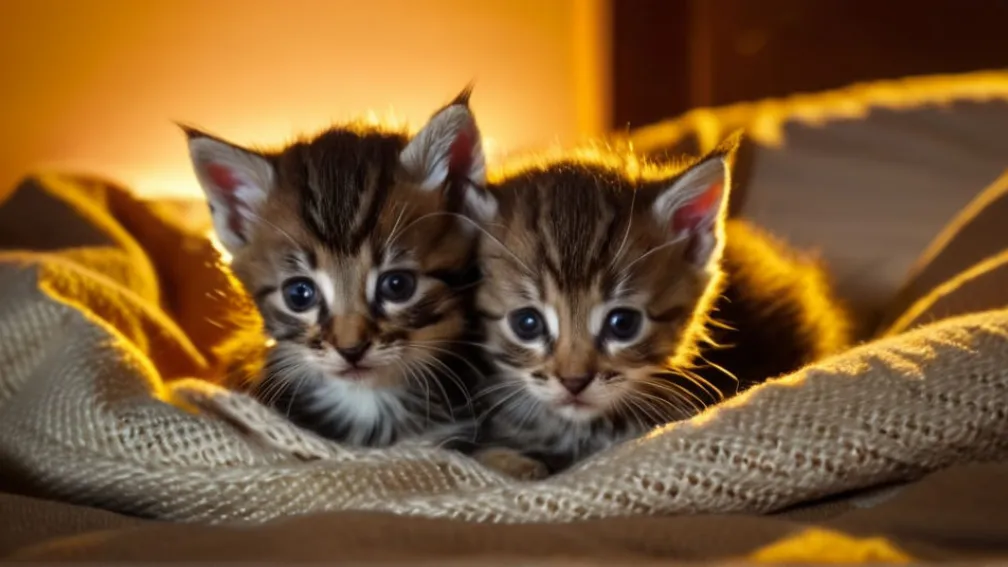 Câine erou salvează doi pui de pisică găsiți lângă mama lor moartă în Bavaria