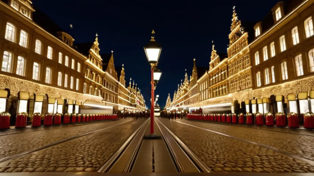 Haos cu stâlpișorii mobili la Piața de Crăciun din Augsburg din cauza orarului tramvaielor