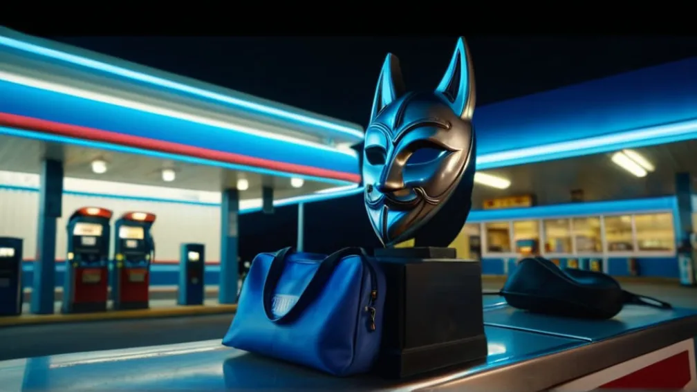 Jaful cu Mască Venețiană la o Benzinărie din Buxtehude: Poliția Caută Infractorul