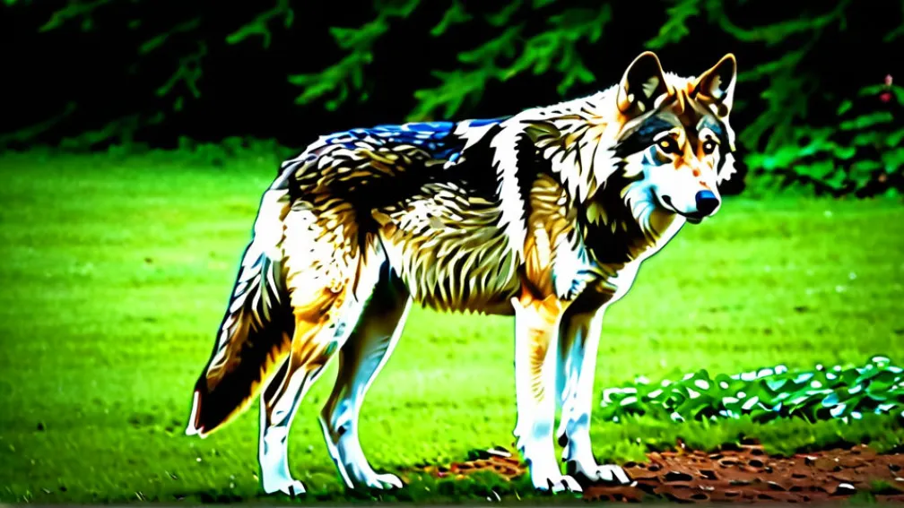 Lup observat în Greven: Locuitorii și autoritățile în alertă