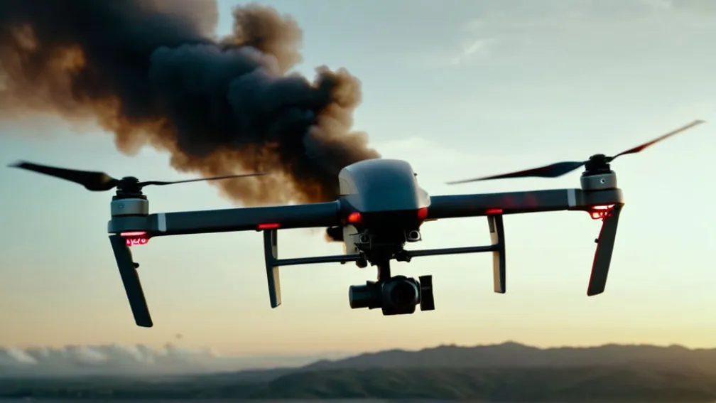 Dronă rusească Lancet doborâtă deasupra Ucrainei: Detalii despre incident