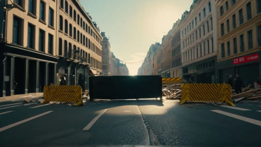 Forțe de ordine și contramanifestanți, confruntări la Gießen