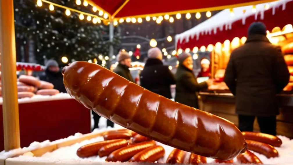 Scandal la Târgul de Crăciun din Pfaffenhofen: Un bărbat a aruncat cu cârnați și a agresat vizitatori