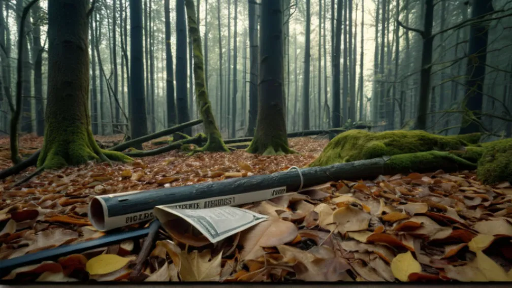 Descoperire macabră într-o pădure din Peine: Vânătorii au găsit rămășițe umane