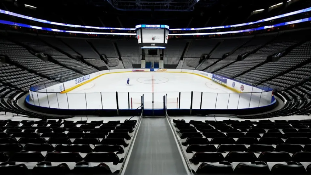 Arena Olimpică de Hochei din Milano: Gheața Prea Mică și Lucrări Nedesfășurate