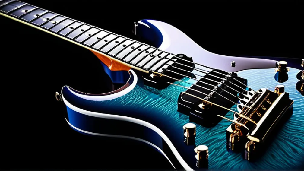 Chitara Electrică Cream DaVinci: Design Revoluționar cu Display E-Ink Schimbător