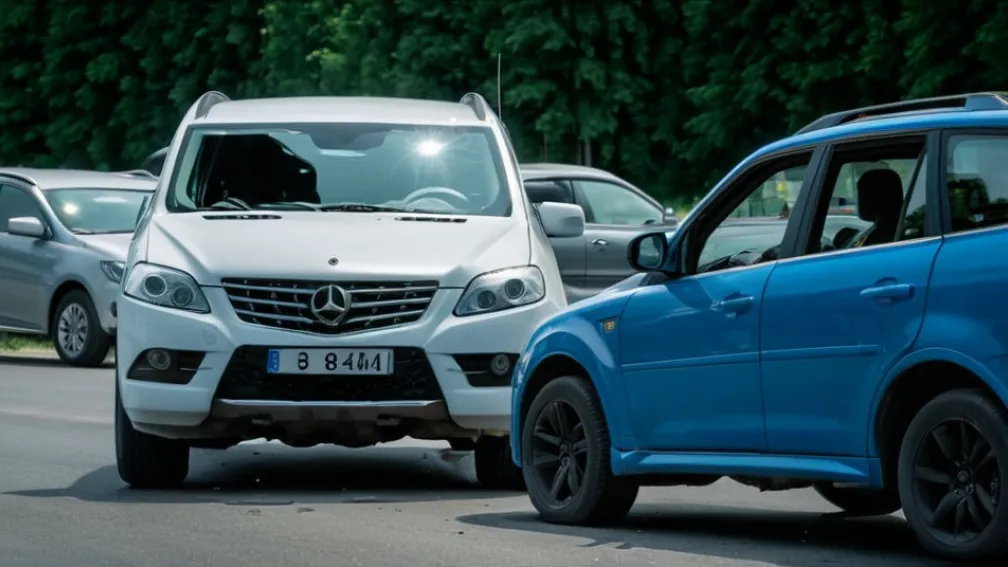 Două mașini s-au ciocnit la o intersecție din Moscova, o persoană a decedat