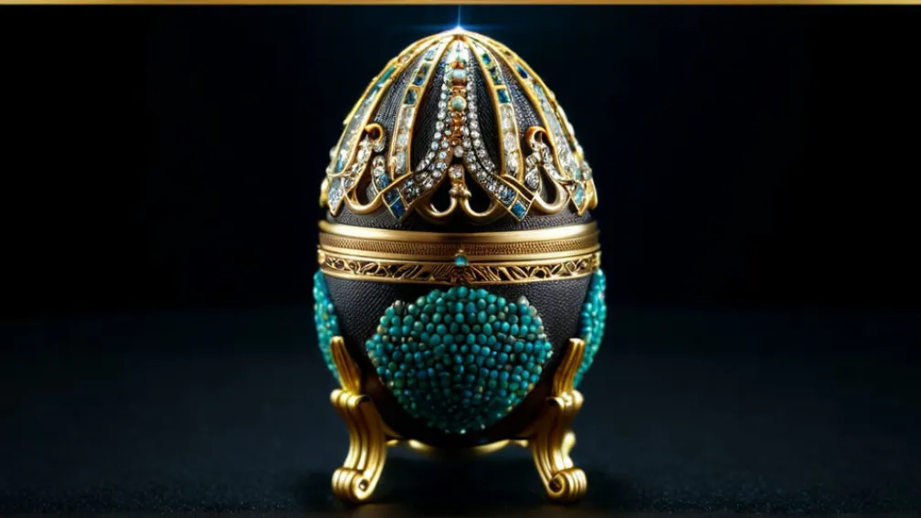 Hoțul de bijuterii a înghițit un ou Fabergé: Incident bizar în Noua Zeelandă