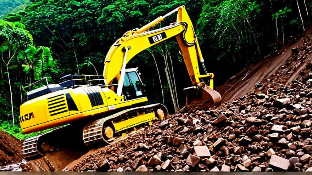 Alunecare de teren masivă în Indonezia: Lucrări de construcții, declanșate de ploile musonice