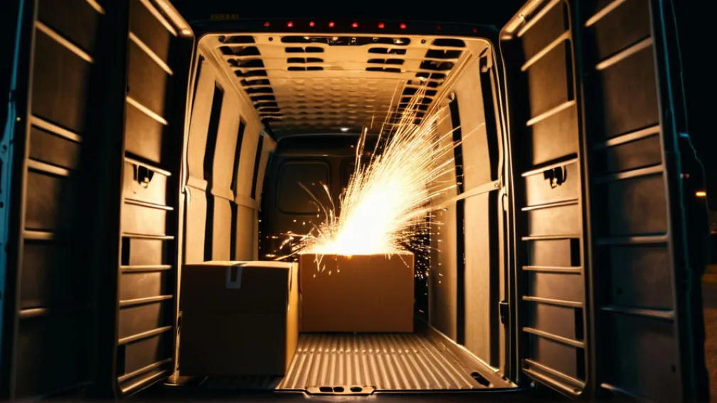 Poliția germană a confiscat jumătate de tonă de artificii ilegale din Polonia