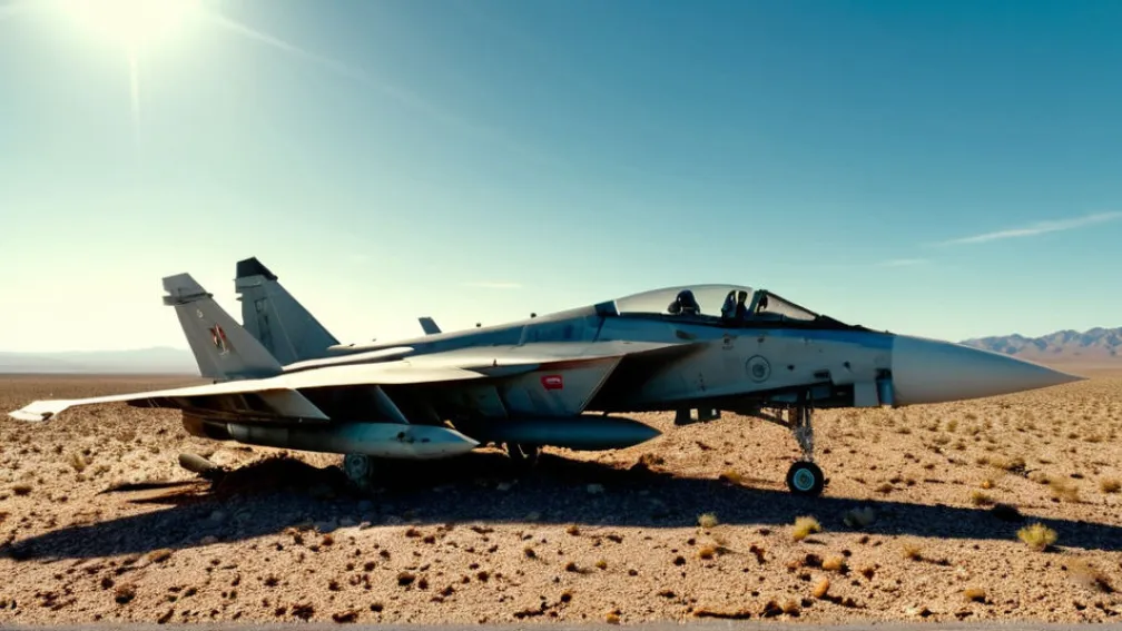 Avion de vânătoare Thunderbirds al SUA s-a prăbușit în California, pilotul a ejectat